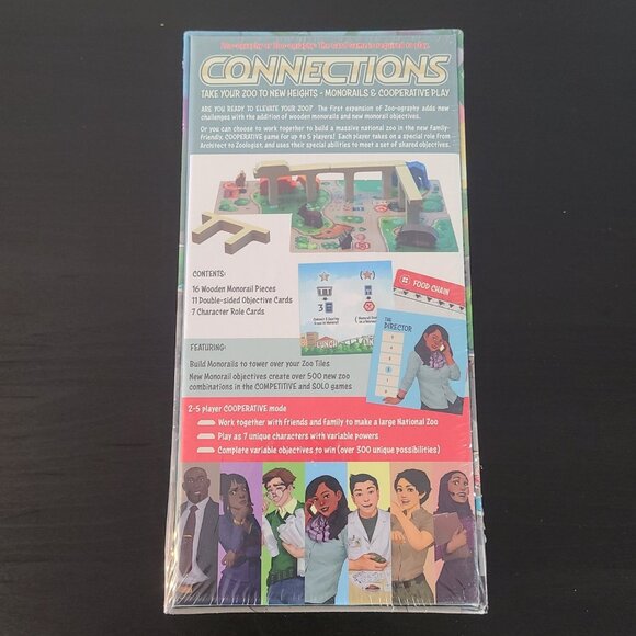 Zoo-ography Connections Expansion Board Game Doomsday Robots NEW Sealed - Picture 3 of 7